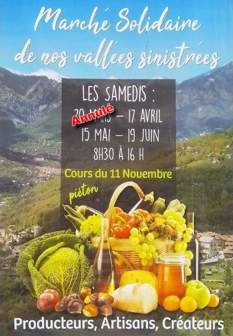 Marché de Cagnes-sur-Mer, 20 mars