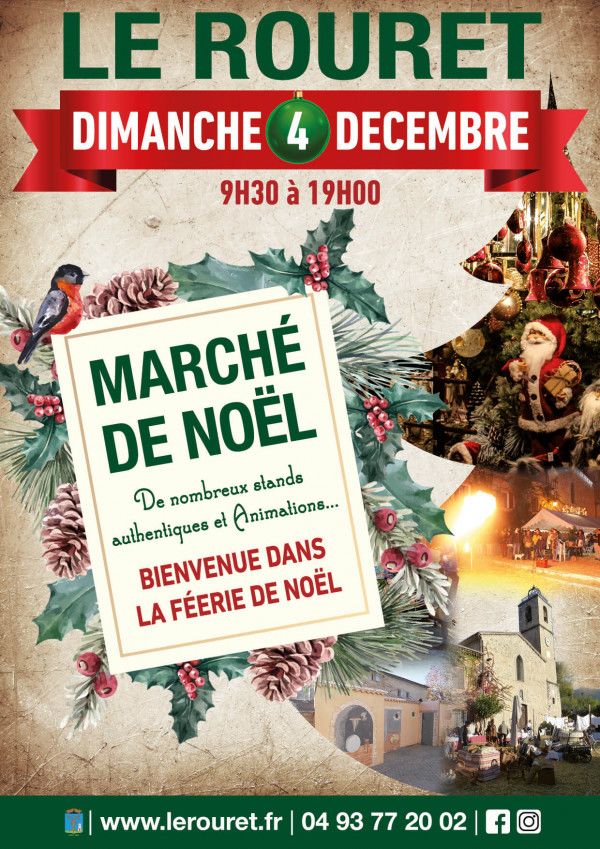 Marché de Noël du Rouret, 4 décembre 2022