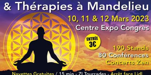 Salon Bien-être Bio &amp; Thérapies à Mandelieu, mars 2023