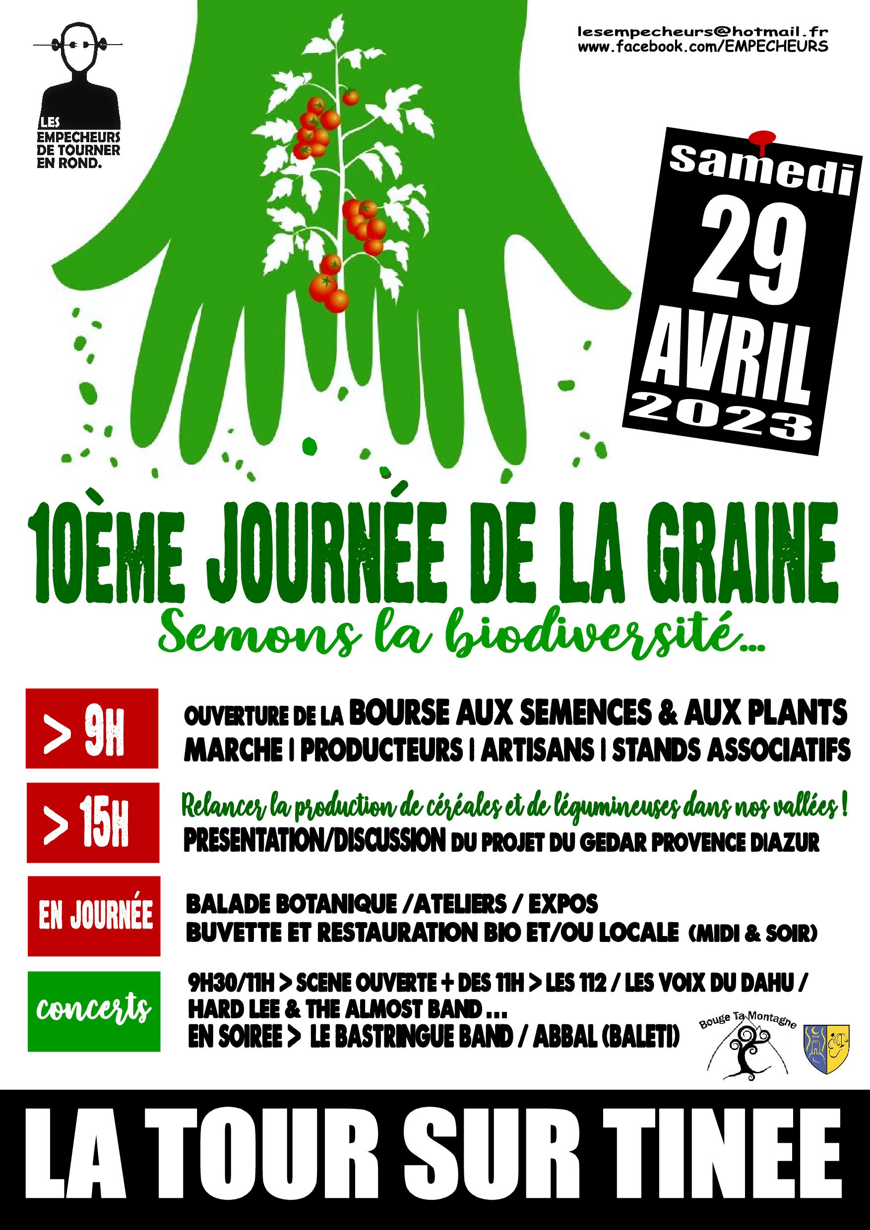 Fête de la Graine à La Tour sur Tinée, 29 avril 2023