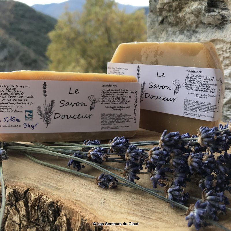 Nos savons savon douceur à la lavande